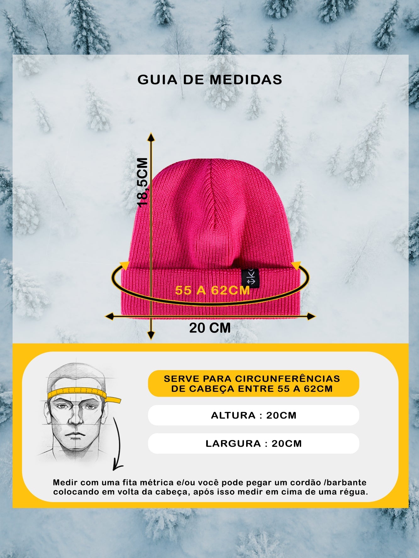 Gorro Rosa Pink