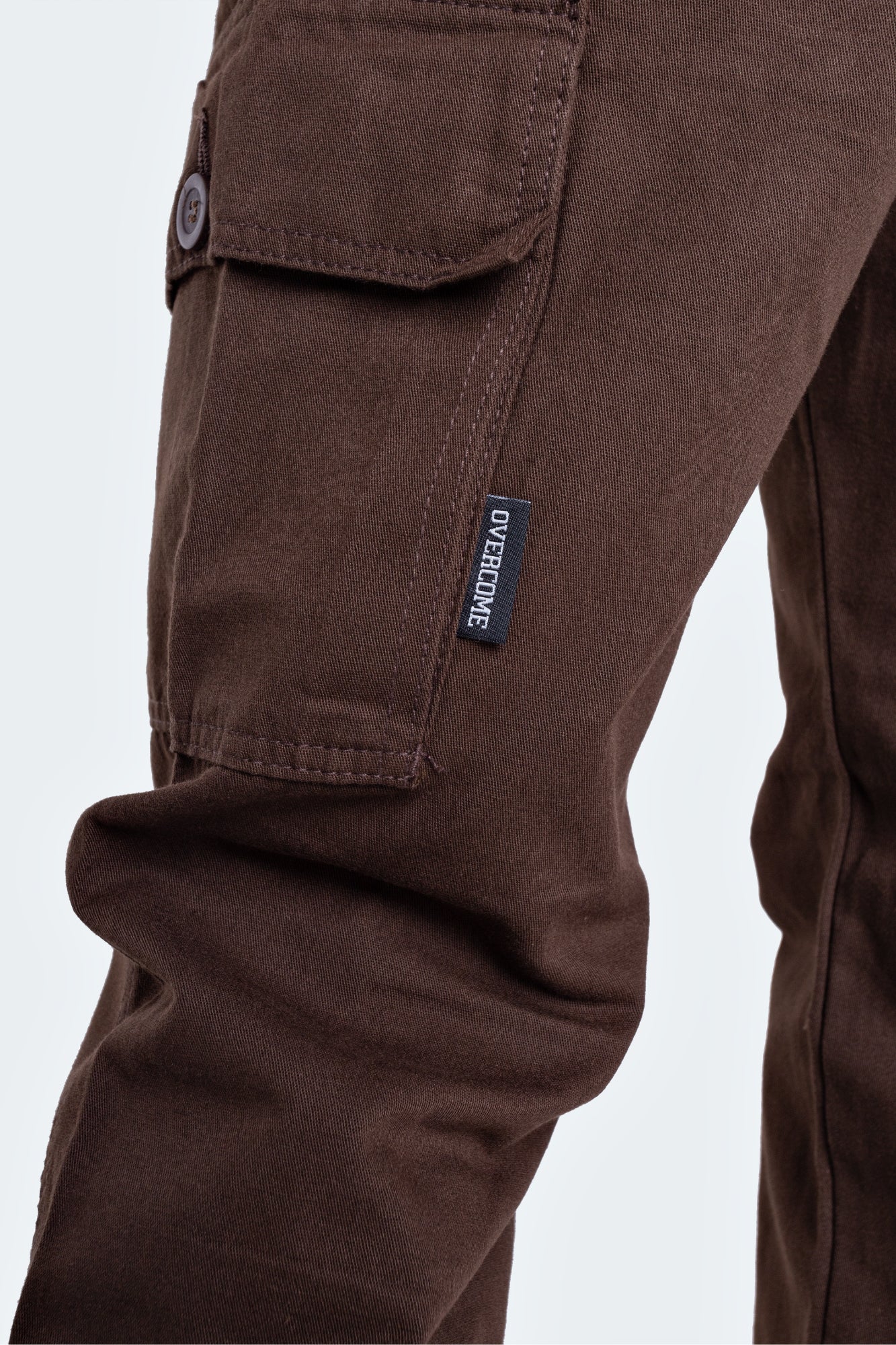 Calça Cargo Basic Marrom