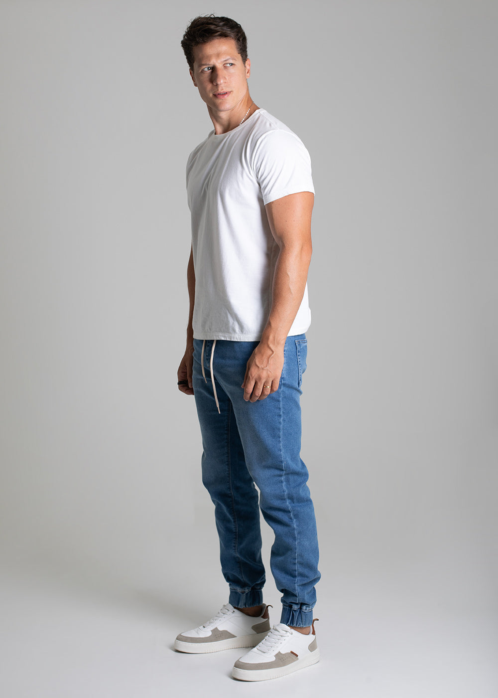 Calça Jeans Sawary Jogger - 279081 AZUL