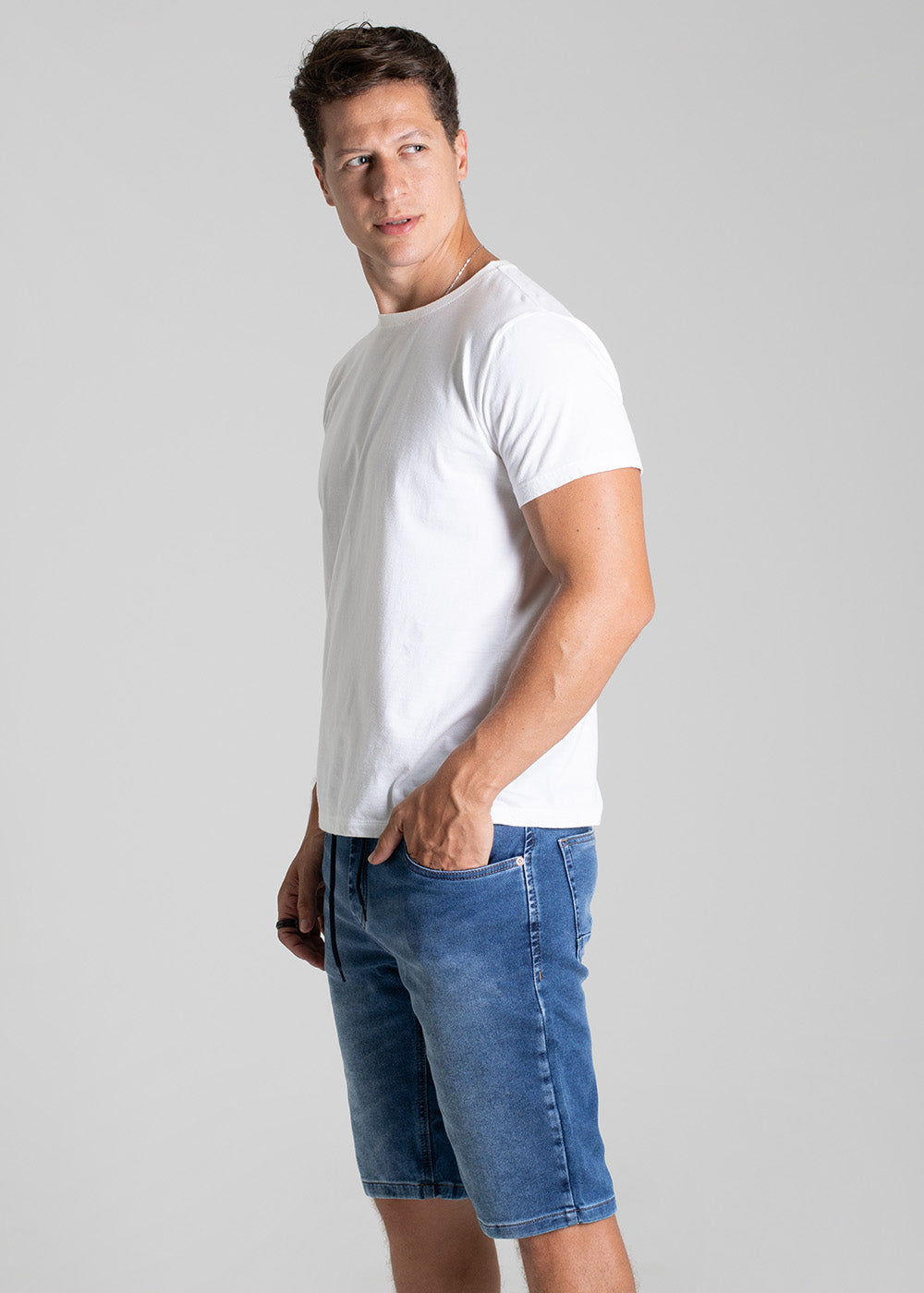 Bermuda Jeans Sawary - 279086 AZUL