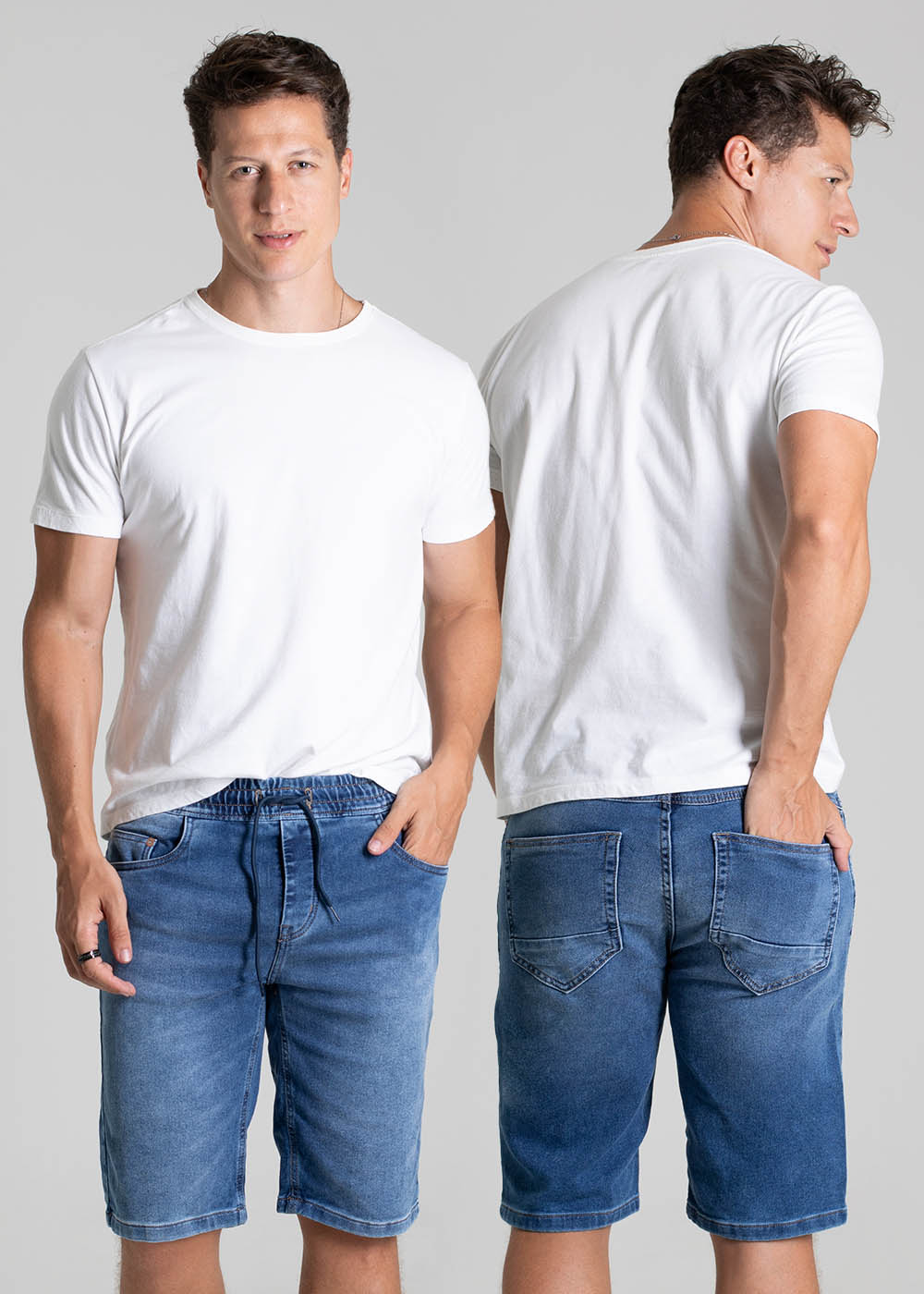 Bermuda Jeans Sawary - 279086 AZUL