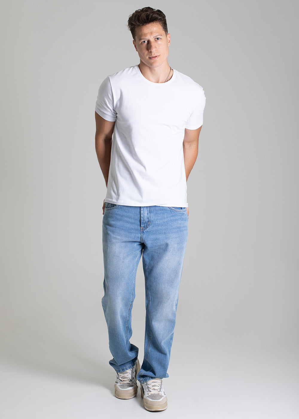 Calça Jeans Sawary Relaxed - 279214 AZUL