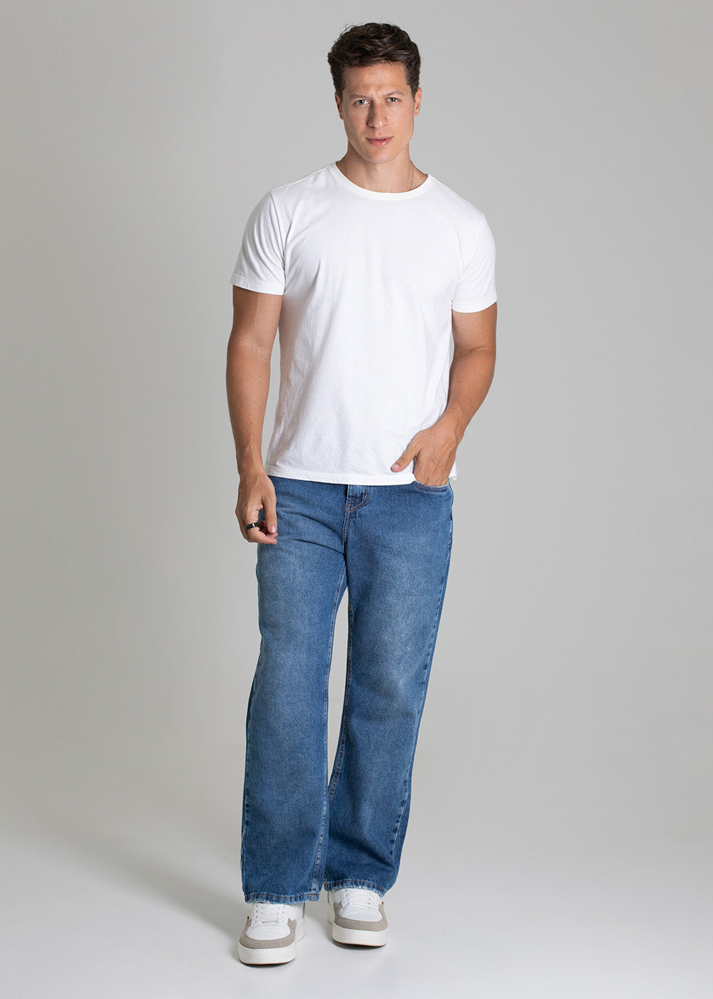 Calça Jeans Sawary Baggy - 279306 AZUL