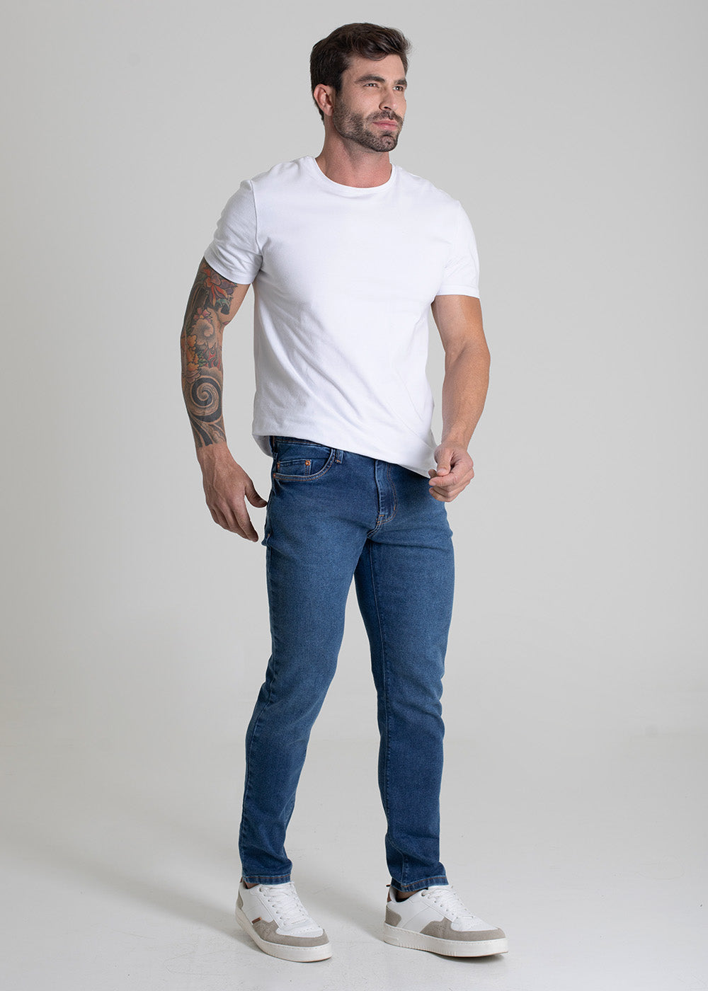 Calça Jeans Sawary Slim - 279825 AZUL