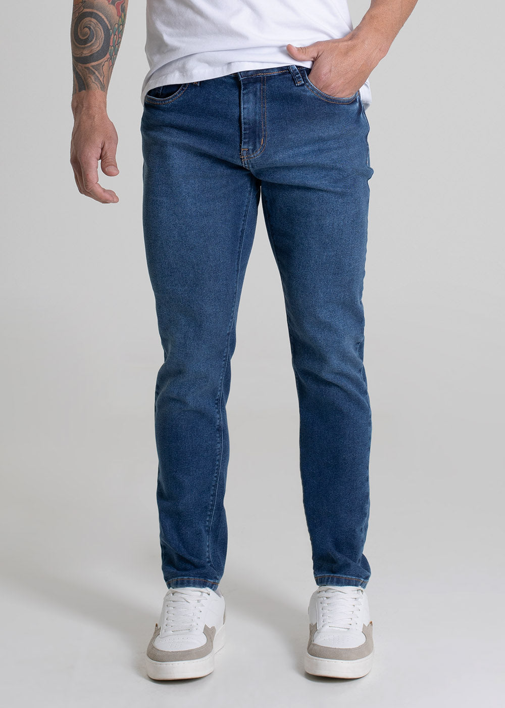 Calça Jeans Sawary Slim - 279825 AZUL