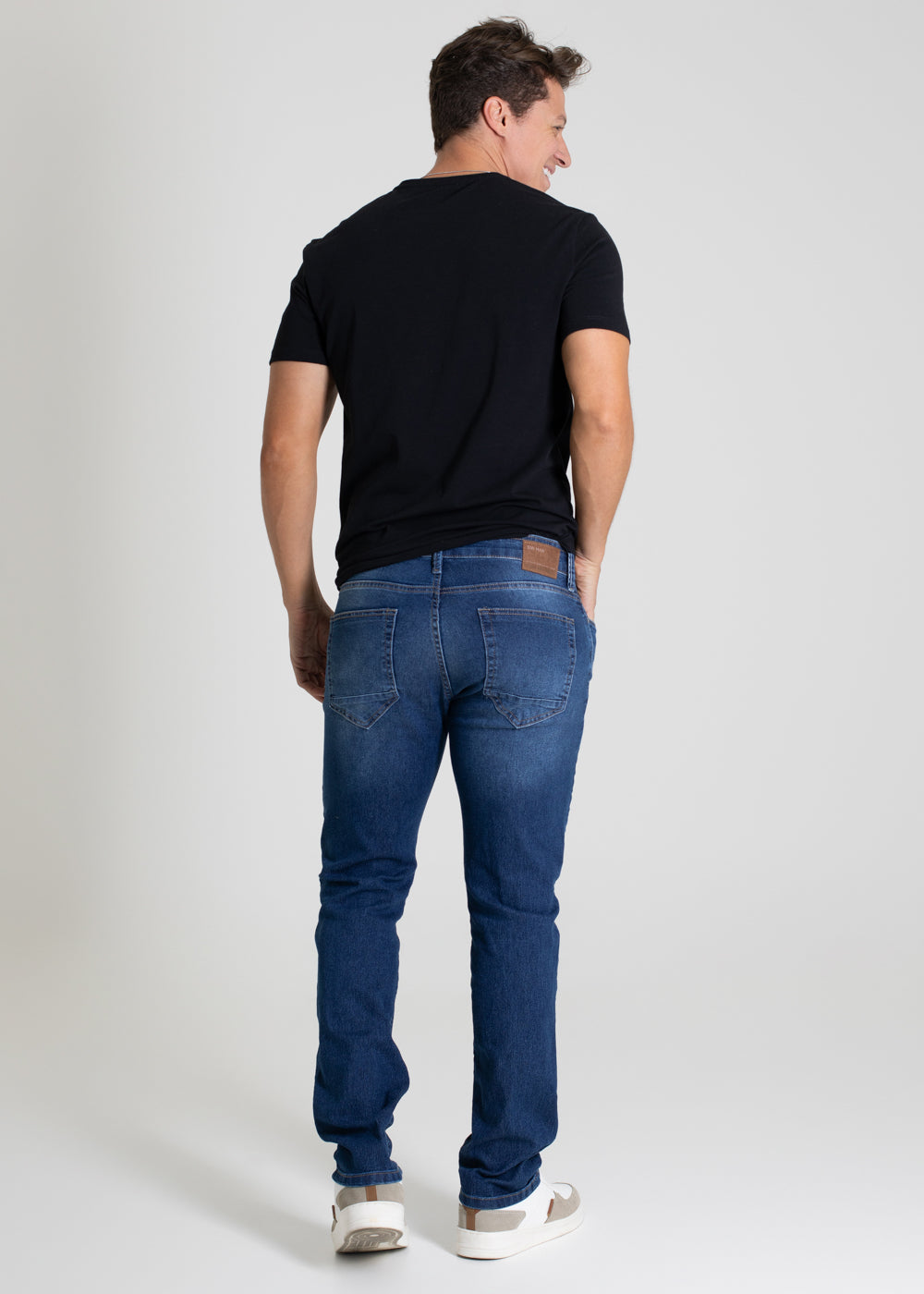 Calça Jeans Sawary Reta - 280020 AZUL