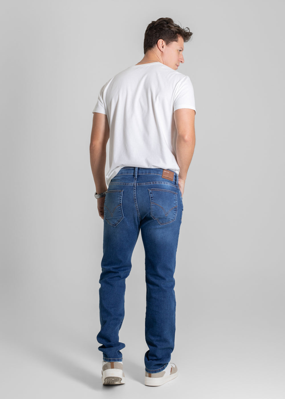 Calça Jeans Sawary Reta - 280195 AZUL