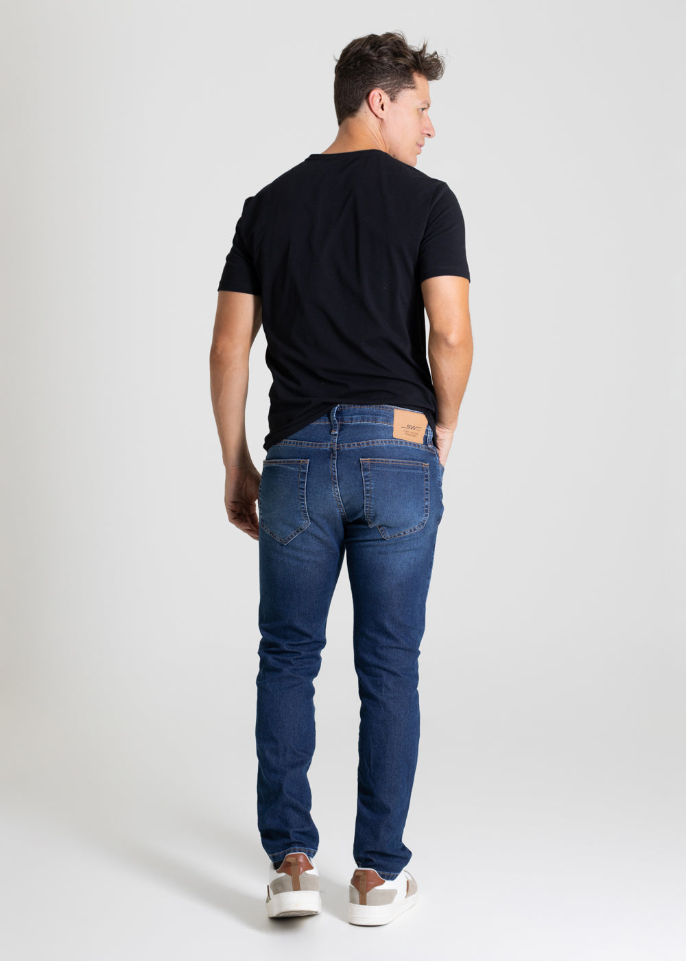 Calça Jeans Sawary Slim - 280261 AZUL