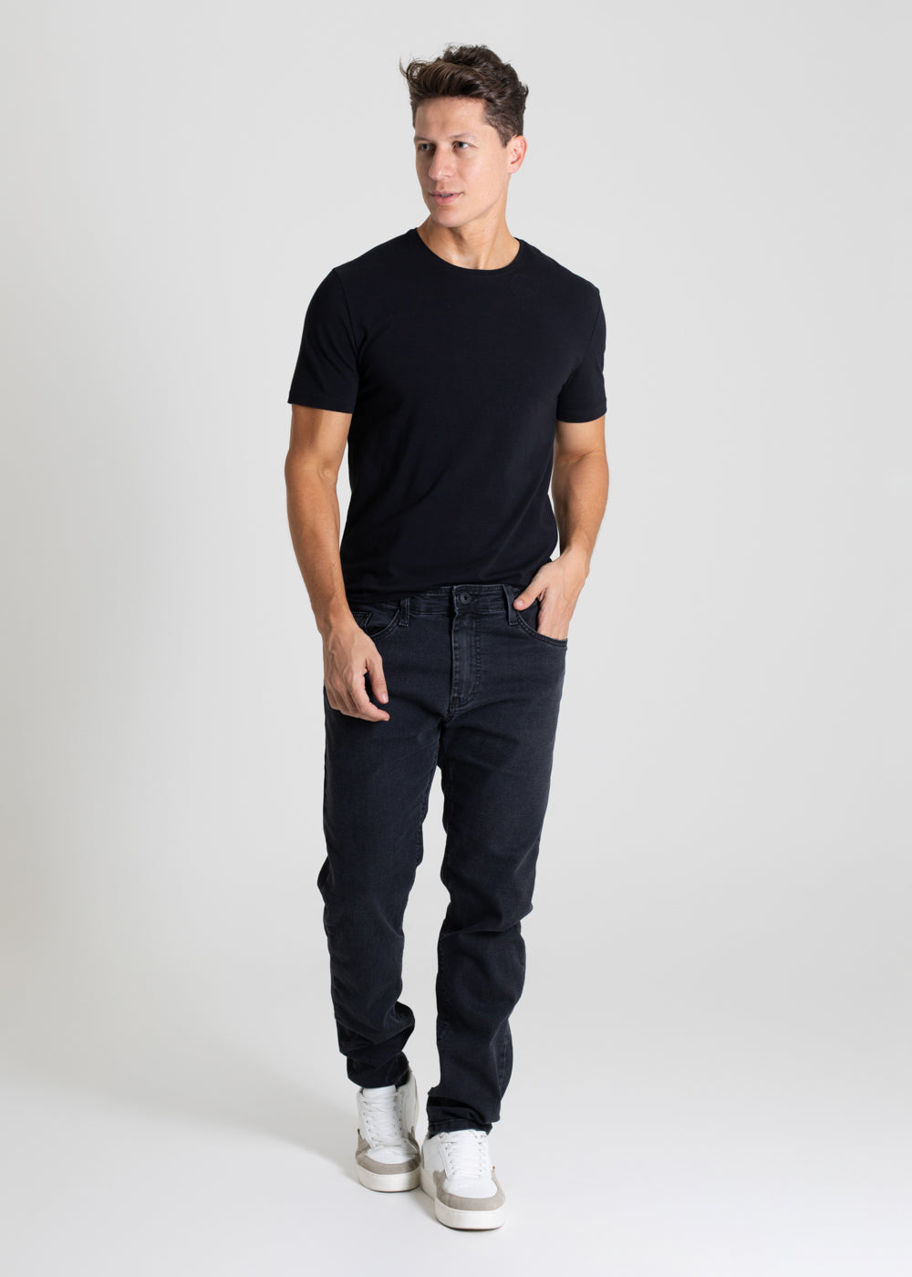 Calça Jeans Sawary Slim - 280262 PRETO