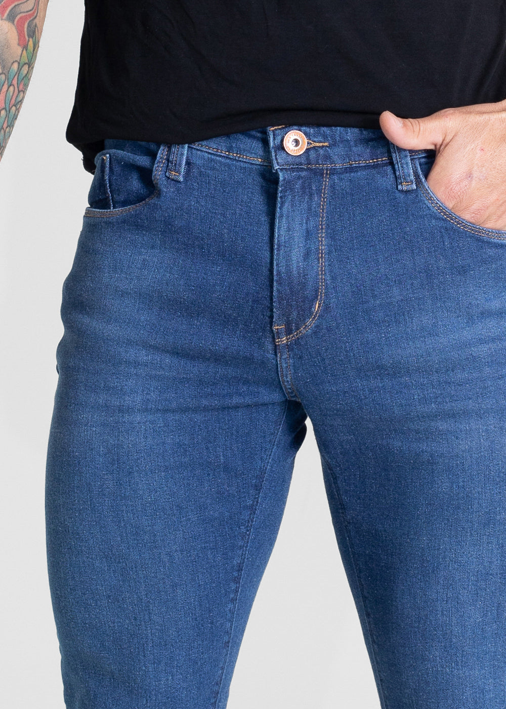 Calça Jeans Sawary Slim - 280392 AZUL