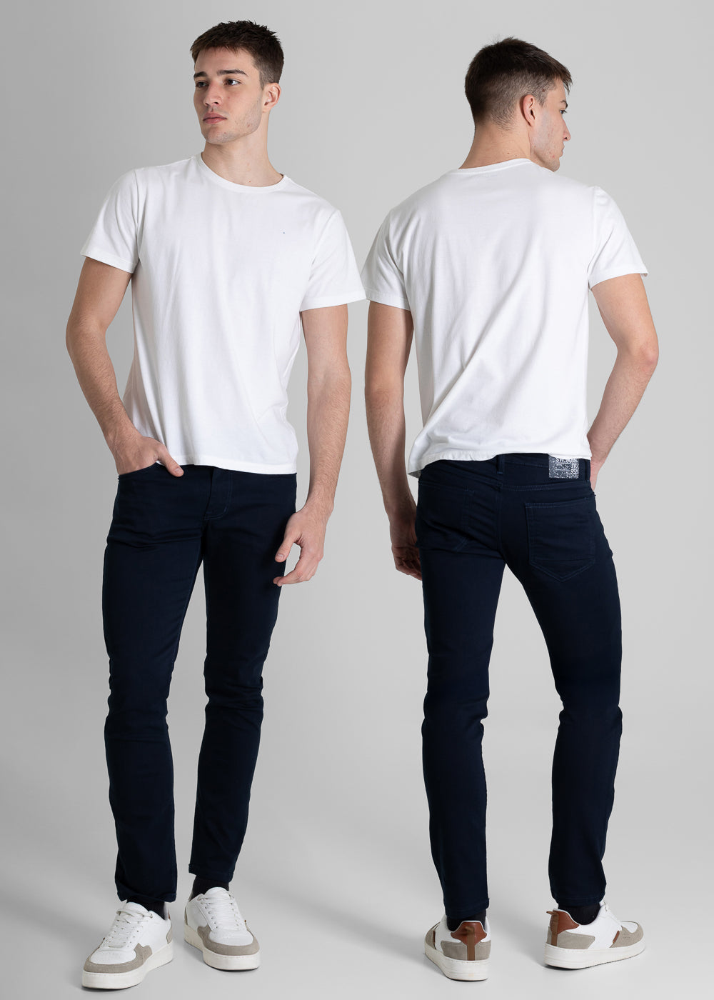 Calça Sarja Sawary Slim - 280537 AZUL