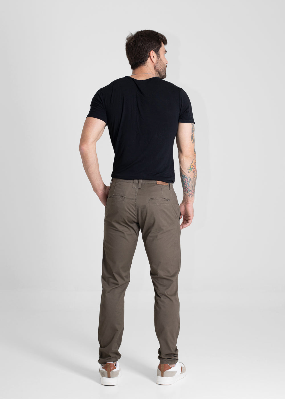 Calça Sarja Sawary Slim - 280556 VERDE