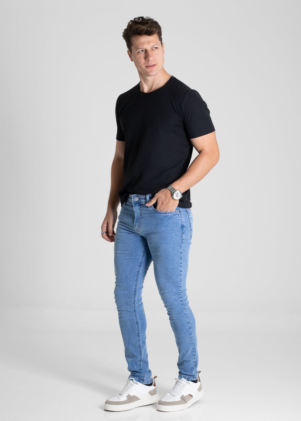 Calça Jeans Sawary Slim - 280557 AZUL
