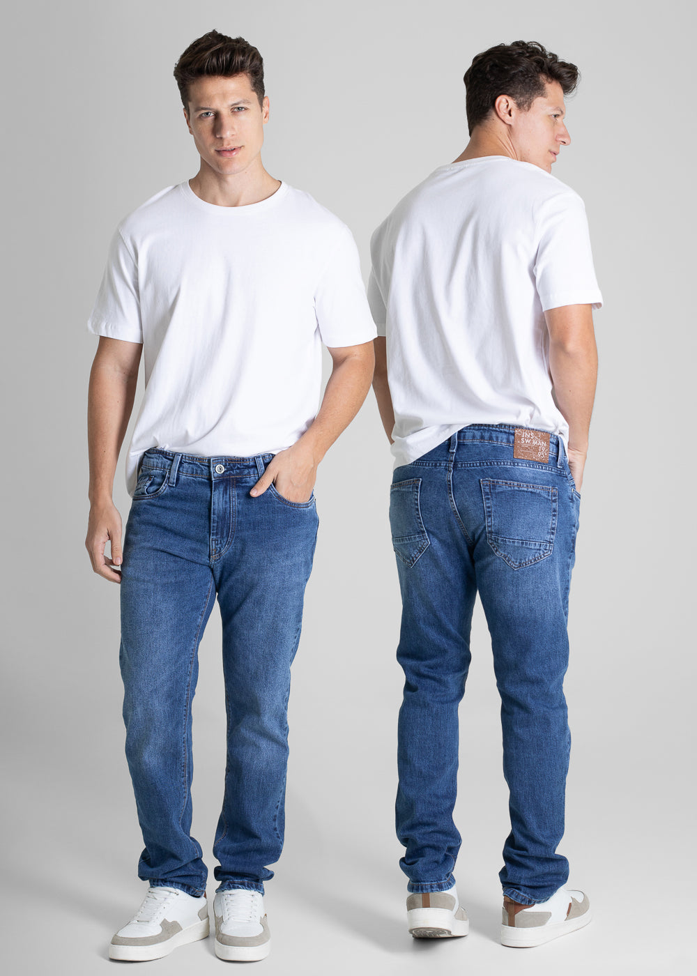 Calça Jeans Sawary Reta - 280563 AZUL