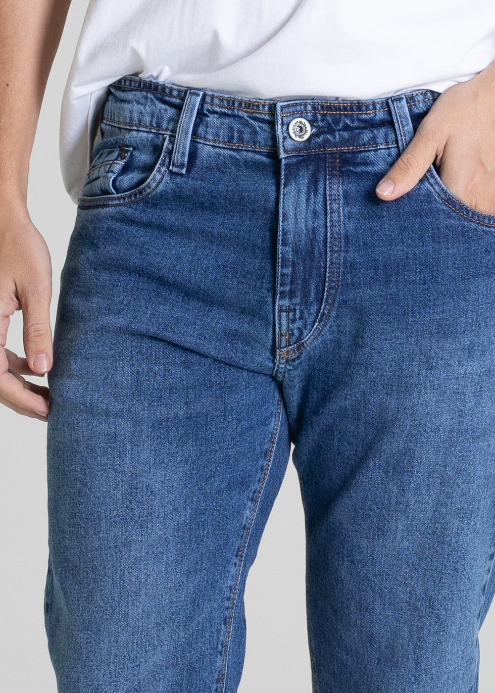 Calça Jeans Sawary Reta - 280563 AZUL