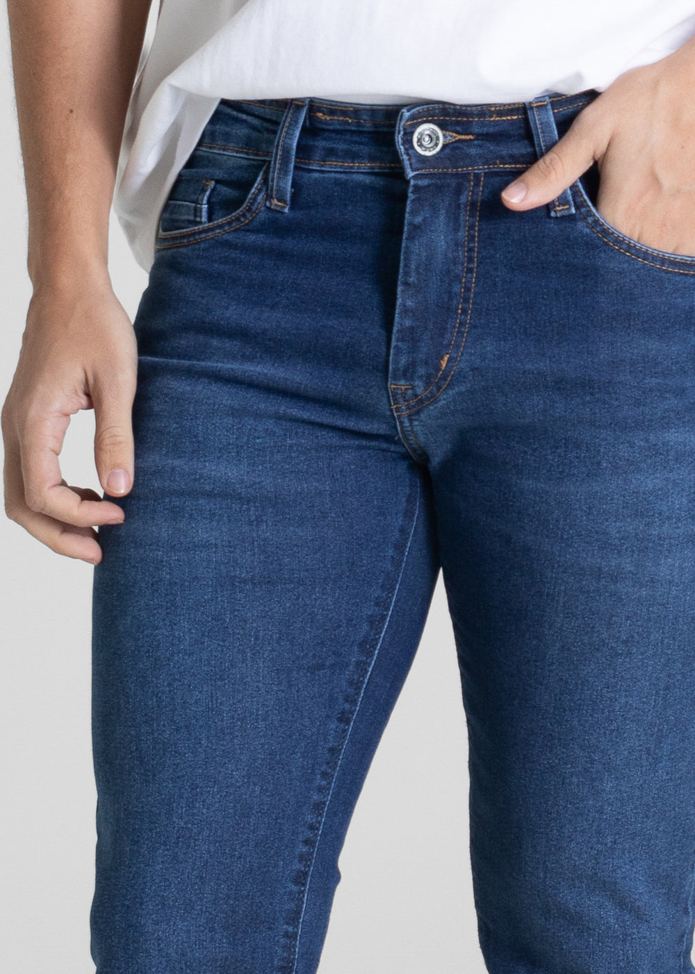 Calça Jeans Sawary Slim - 280712 AZUL