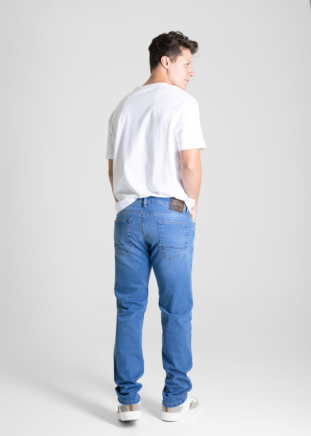 Calça Jeans Sawary Reta - 280715 AZUL