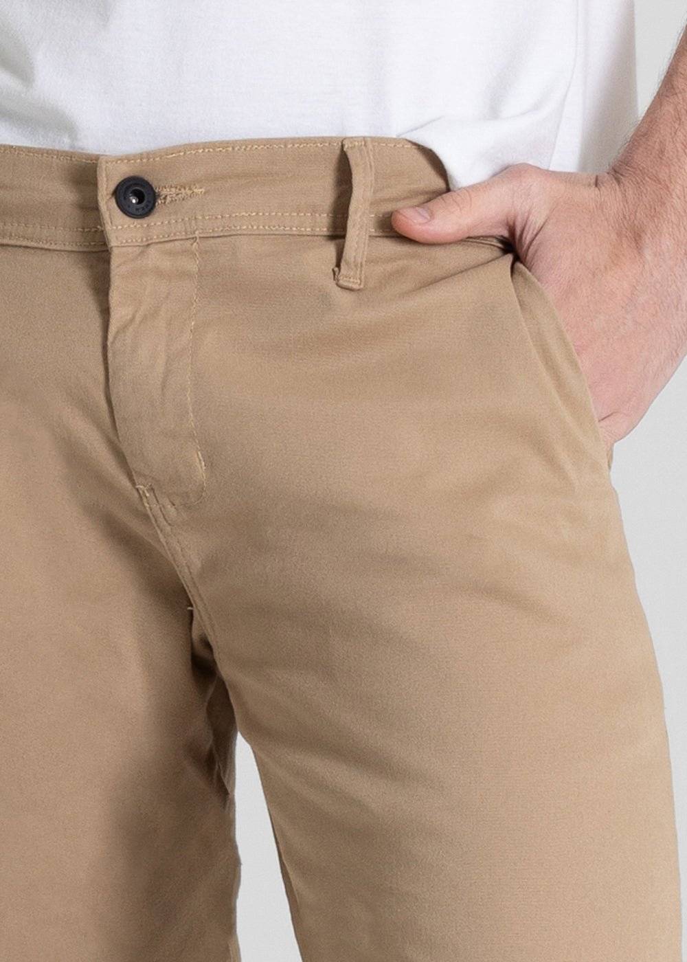 Calça Sarja Sawary Slim - 280756 BEGE