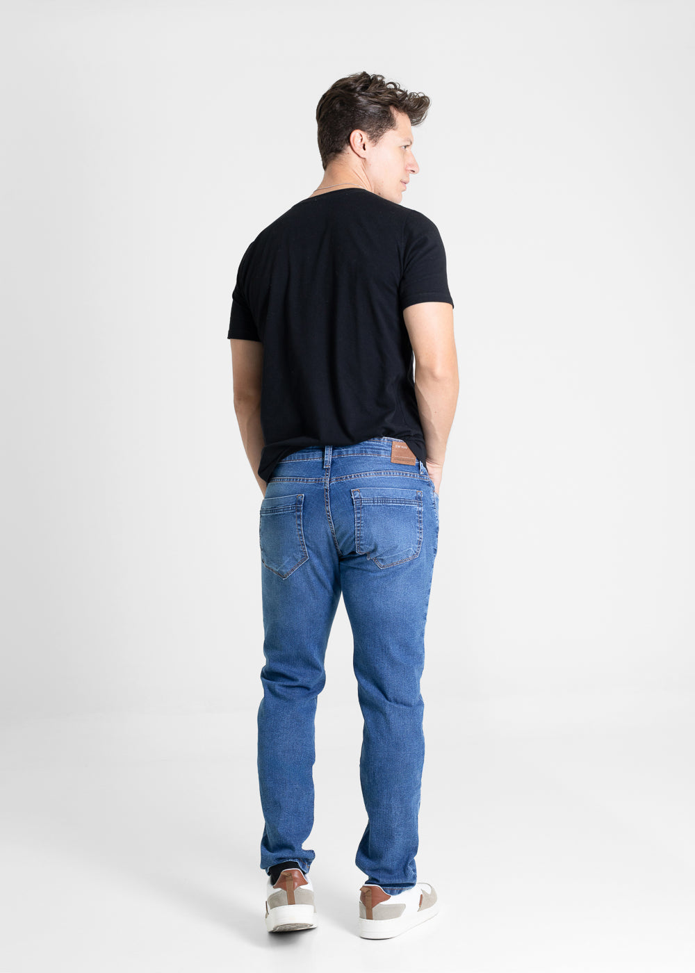 Calça Jeans Sawary Slim - 280788 AZUL