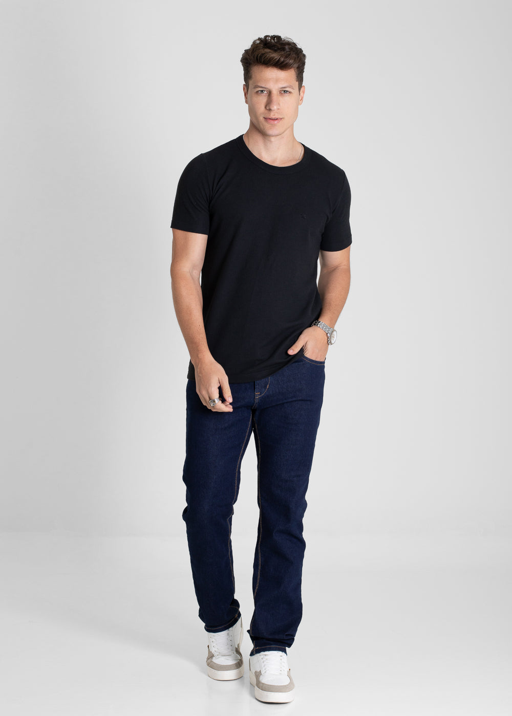 Calça Jeans Sawary Reta - 280791 AZUL