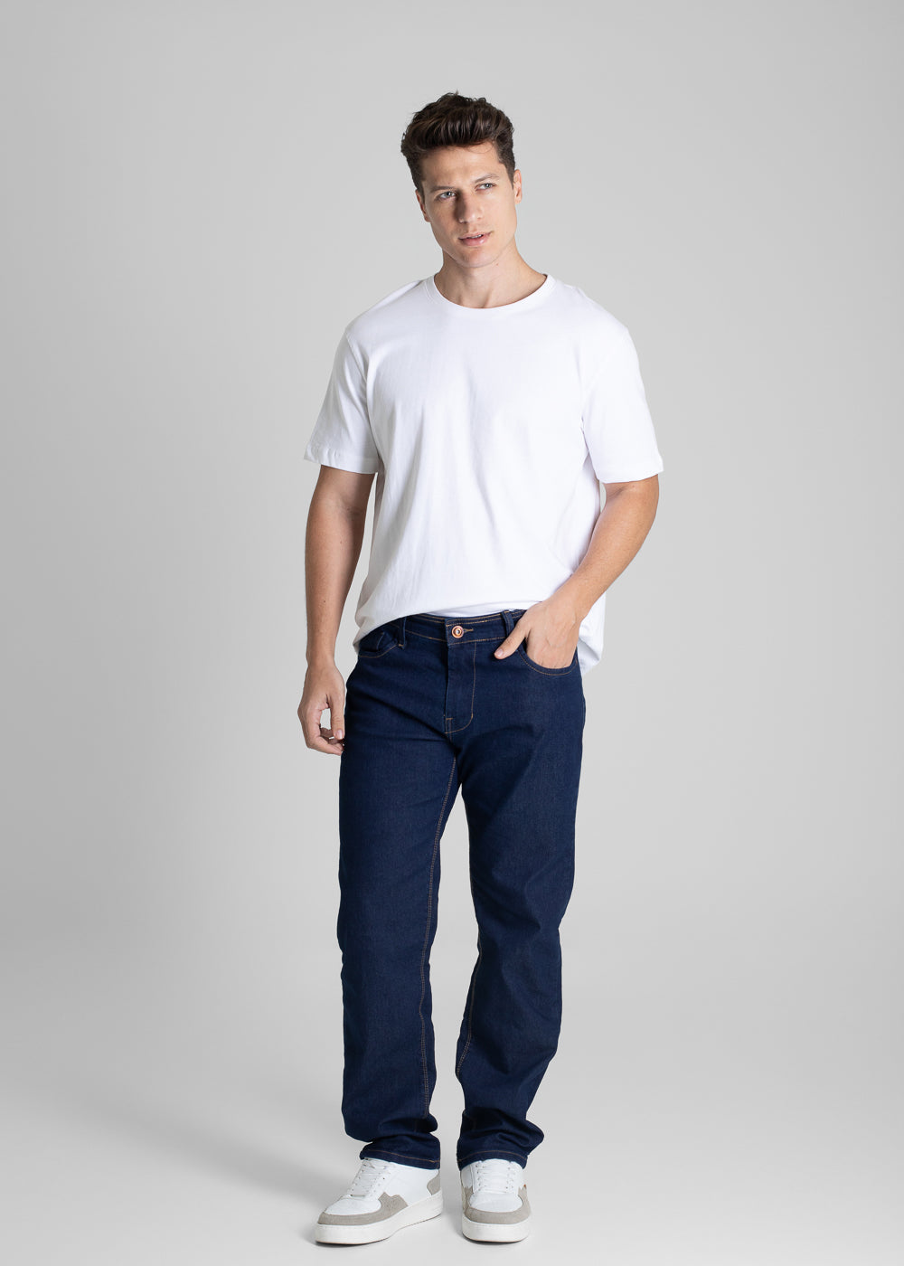 Calça Jeans Sawary Reta - 280821 AZUL