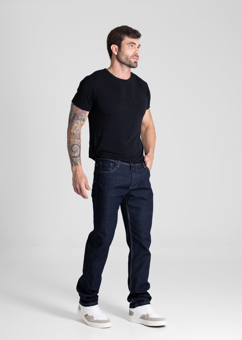 Calça Jeans Sawary Reta - 280894 AZUL