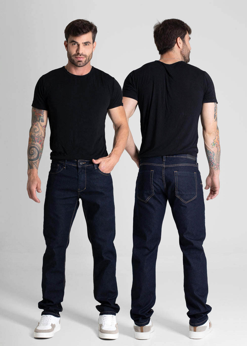 Calça Jeans Sawary Reta - 280894 AZUL