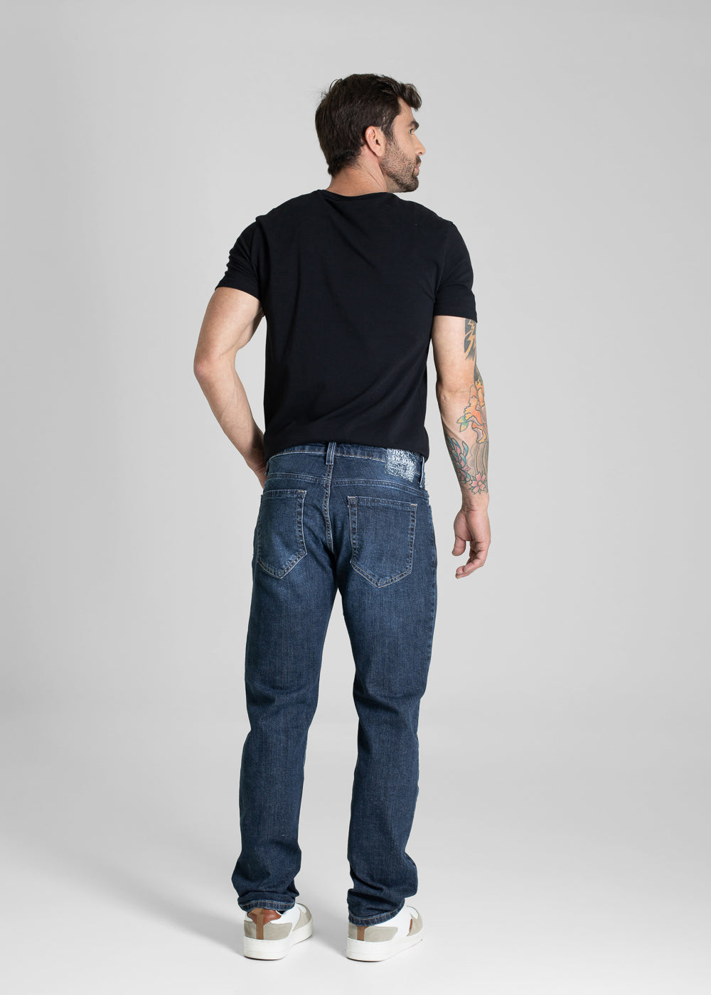 Calça Jeans Sawary Reta - 280990 AZUL