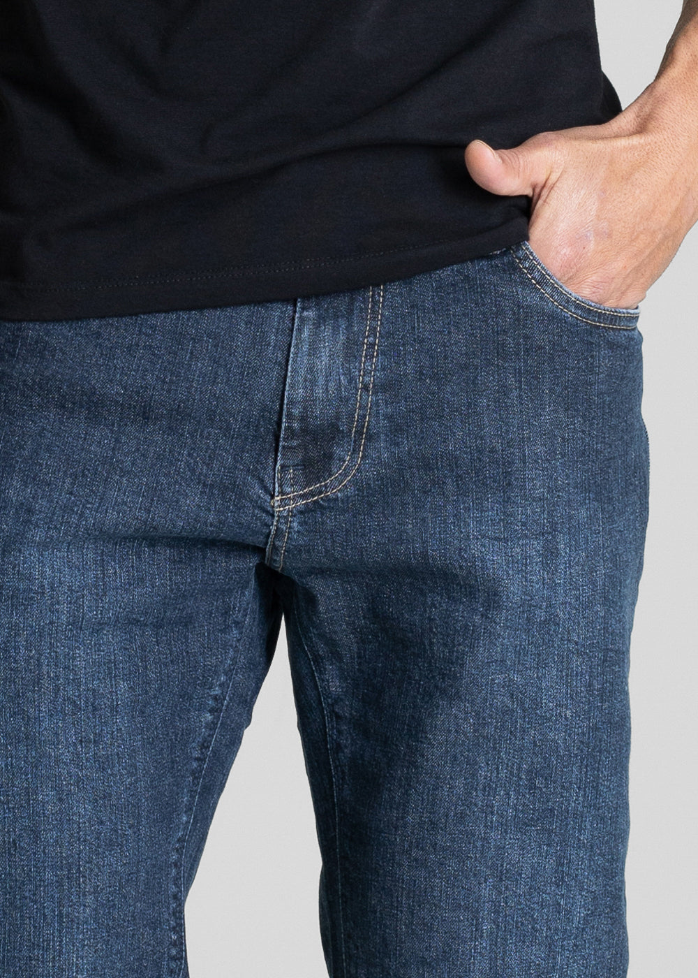 Calça Jeans Sawary Reta - 280990 AZUL