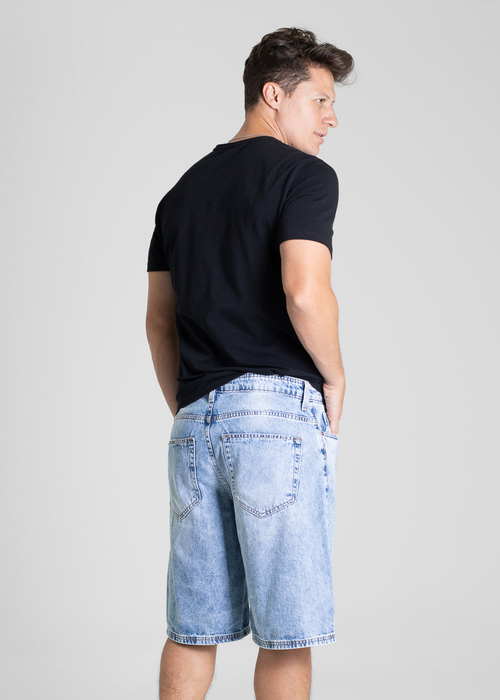 Bermuda Jeans Sawary - 281100 AZUL