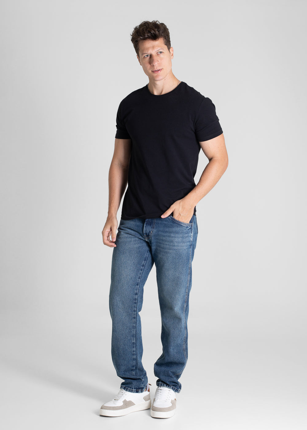 Calça Jeans Sawary Reta - 281179 AZUL