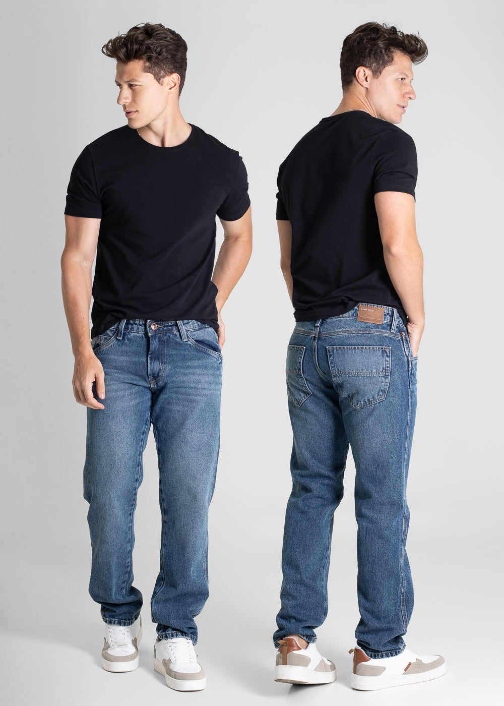 Calça Jeans Sawary Reta - 281179 AZUL