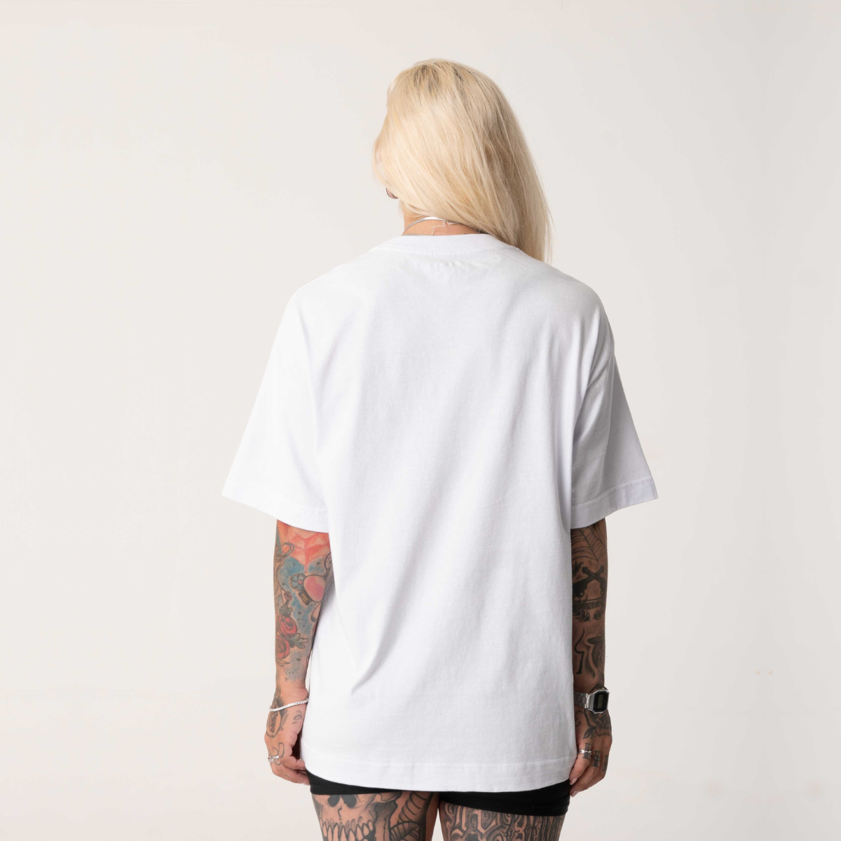 Camisa Masculina Oversized Premium 20.1 Branco Lisa