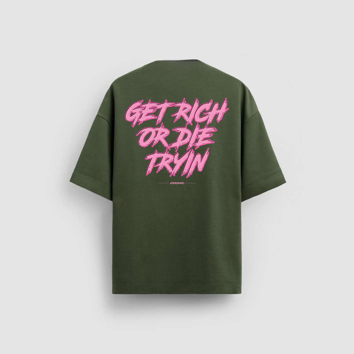 ATOOMIC 10 - Camisa Masculina Oversized Premium 20.1 Get Righ