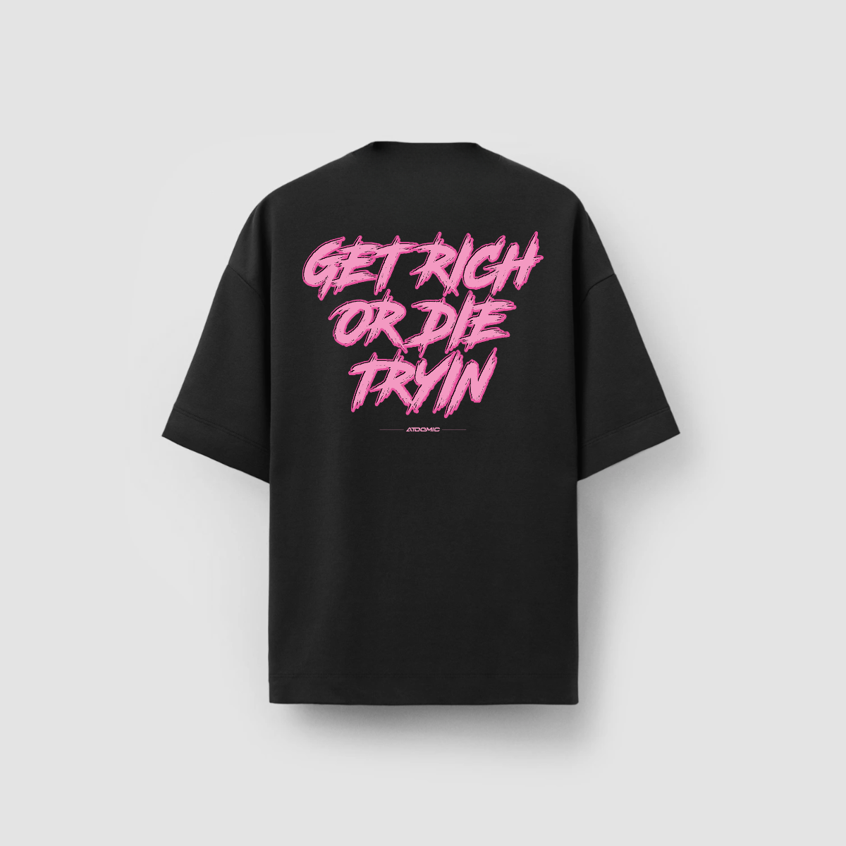 ATOOMIC 10 - Camisa Masculina Oversized Premium 20.1 Get Righ