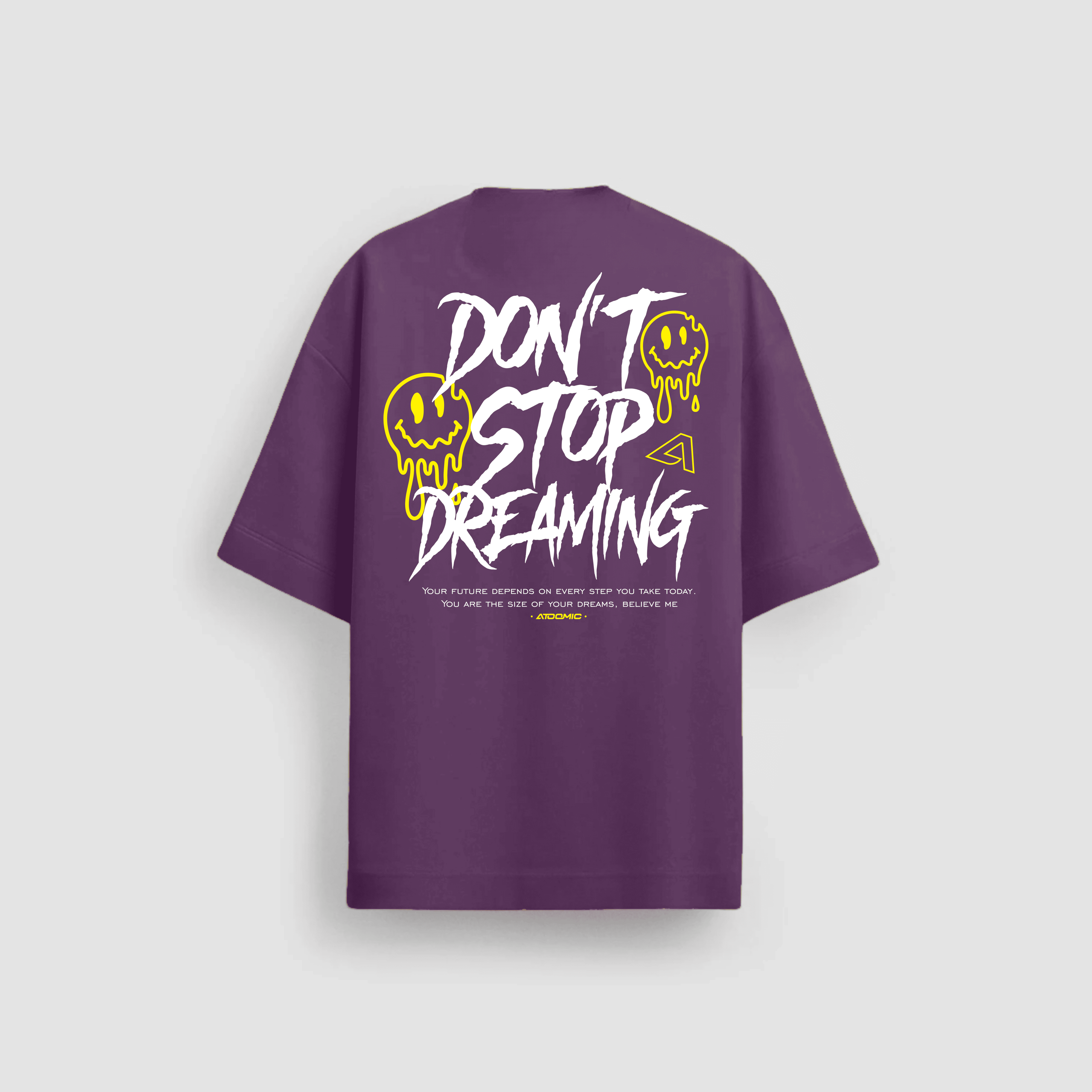 Camisa Masculina Oversized Premium 20.1 Don't Stop Dreaming
