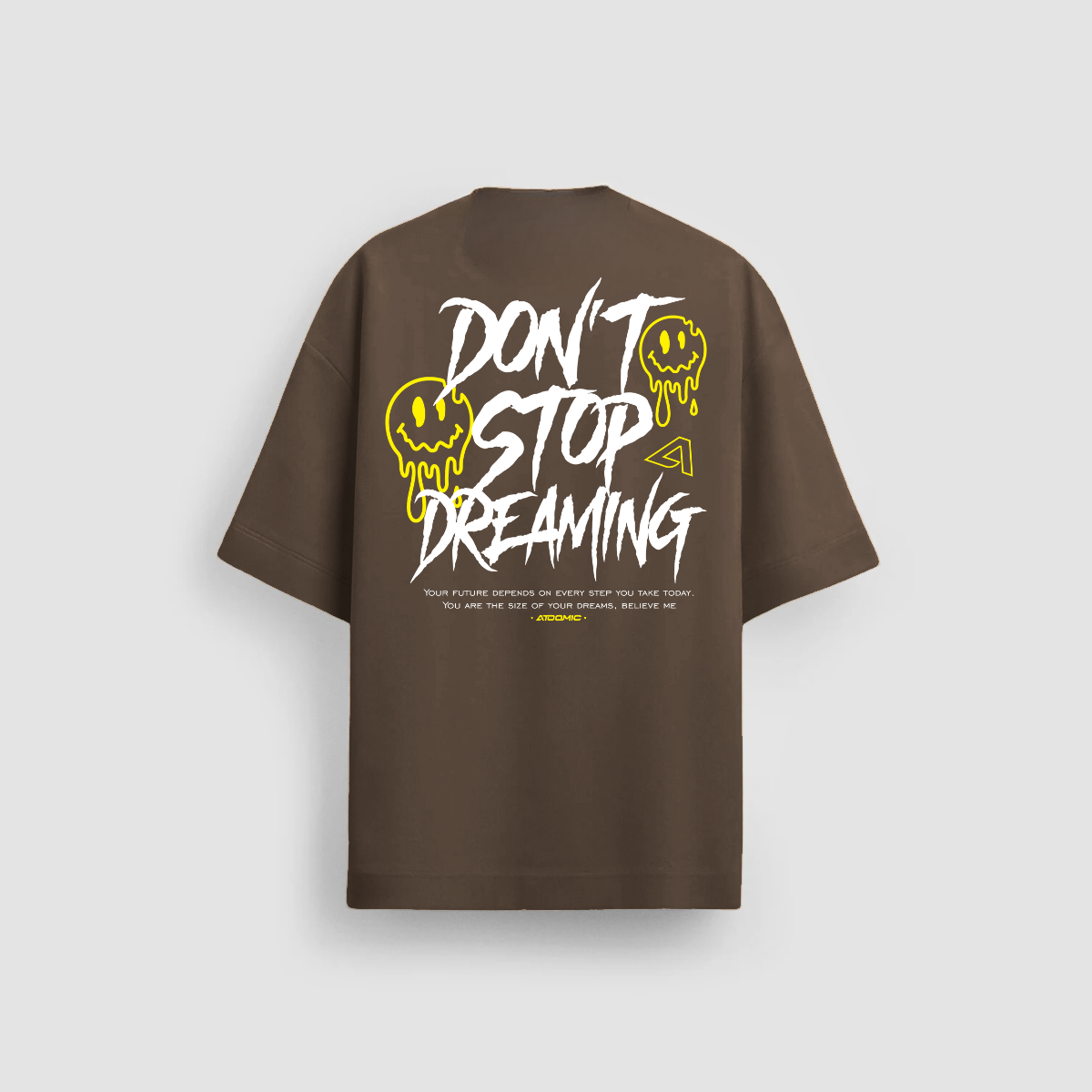 Camisa Masculina Oversized Premium 20.1 Don't Stop Dreaming