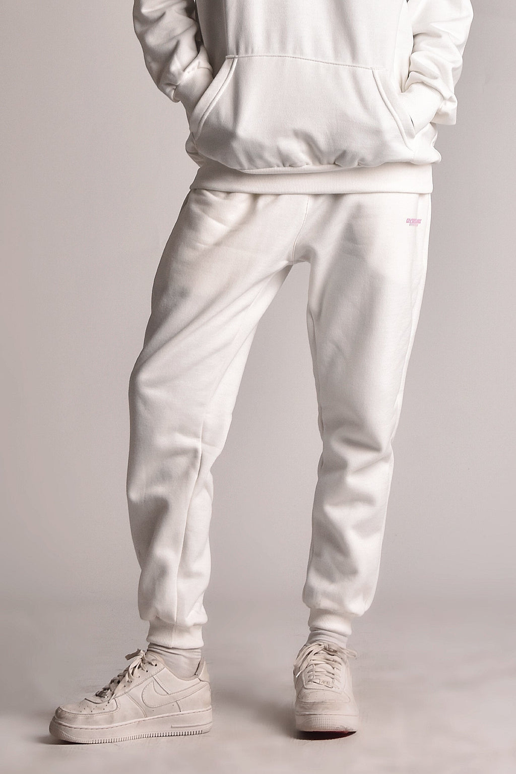 Calça Moletom Domination Smile Off White