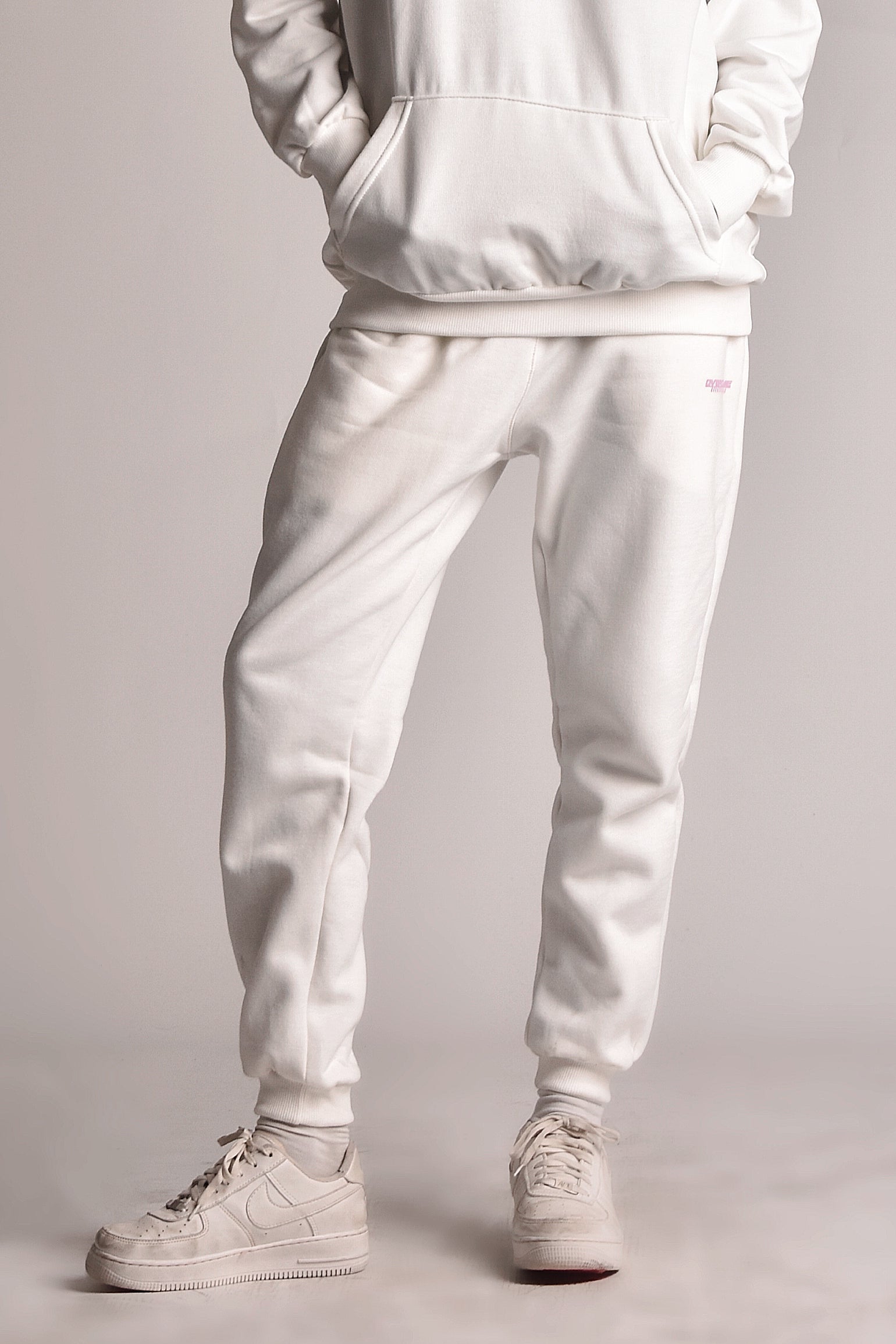 Calça Moletom Domination Smile Off White