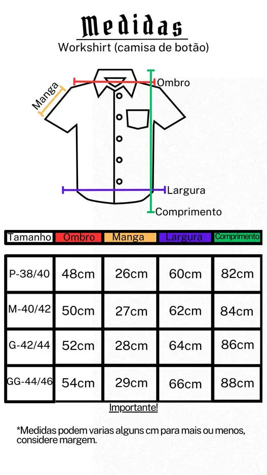 Workshirt (Camisa) Cinza Chumbo