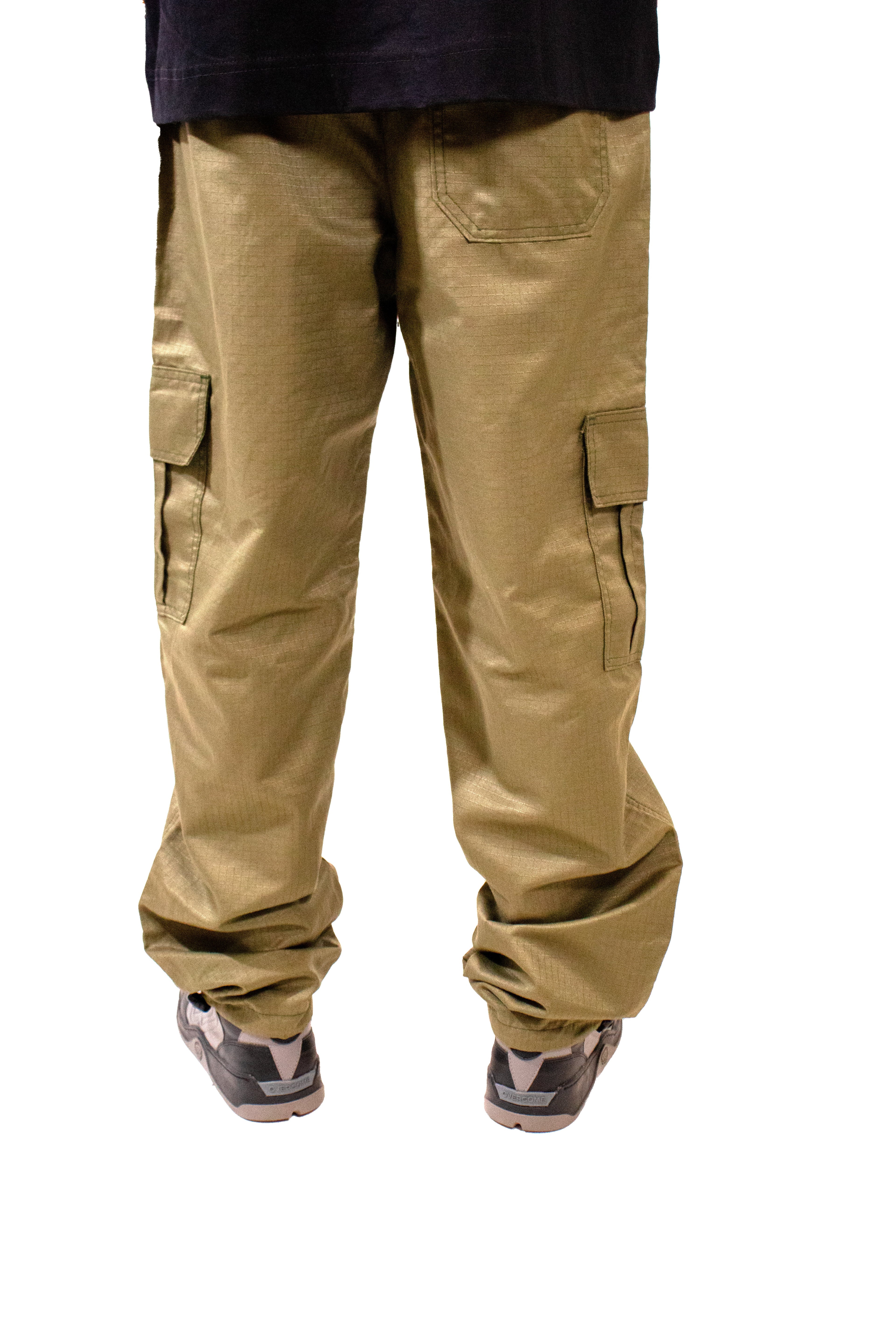Calça Cargo RipStop Basic Verde Militar