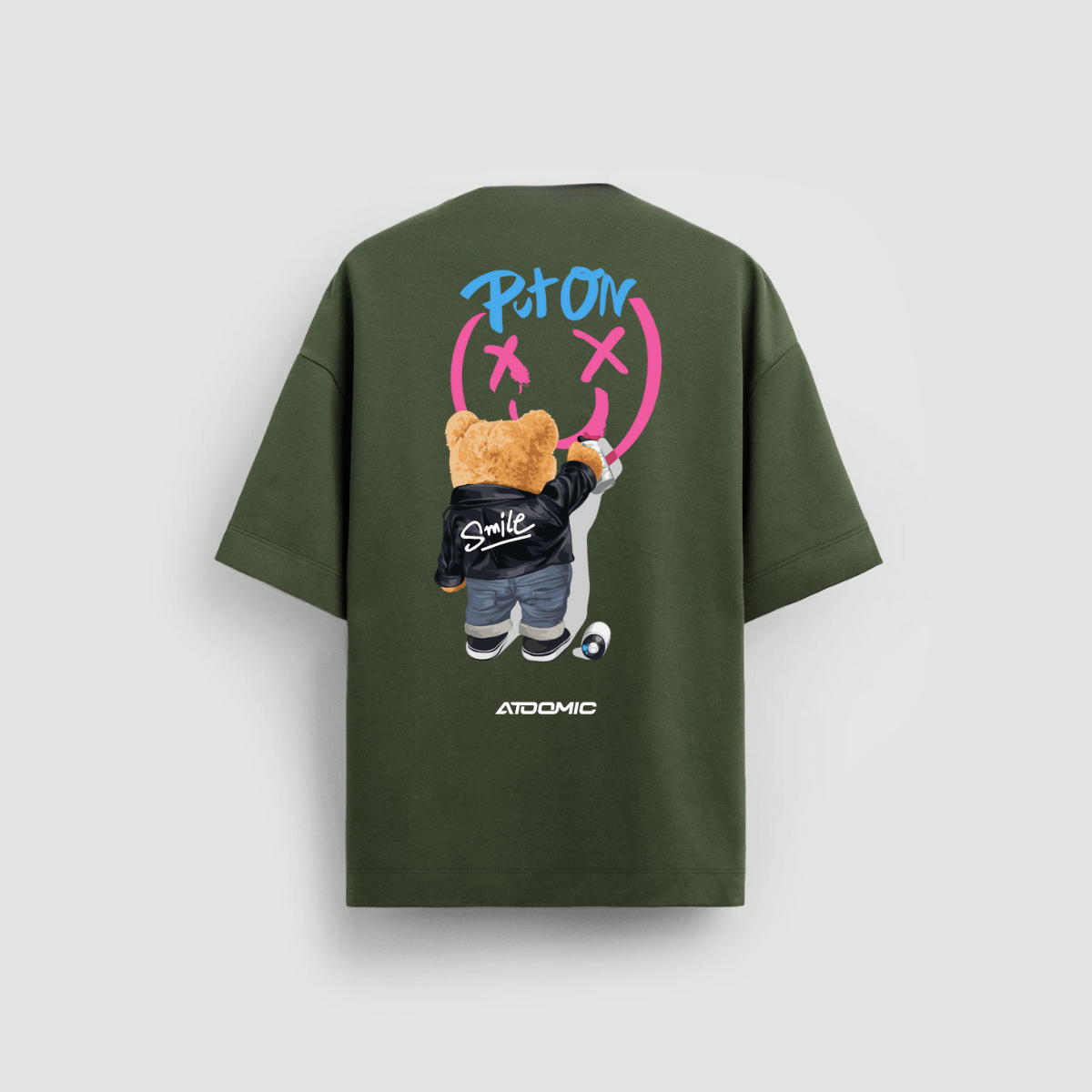 Bear 21 - Camisa Masculina Oversized Premium 20.1