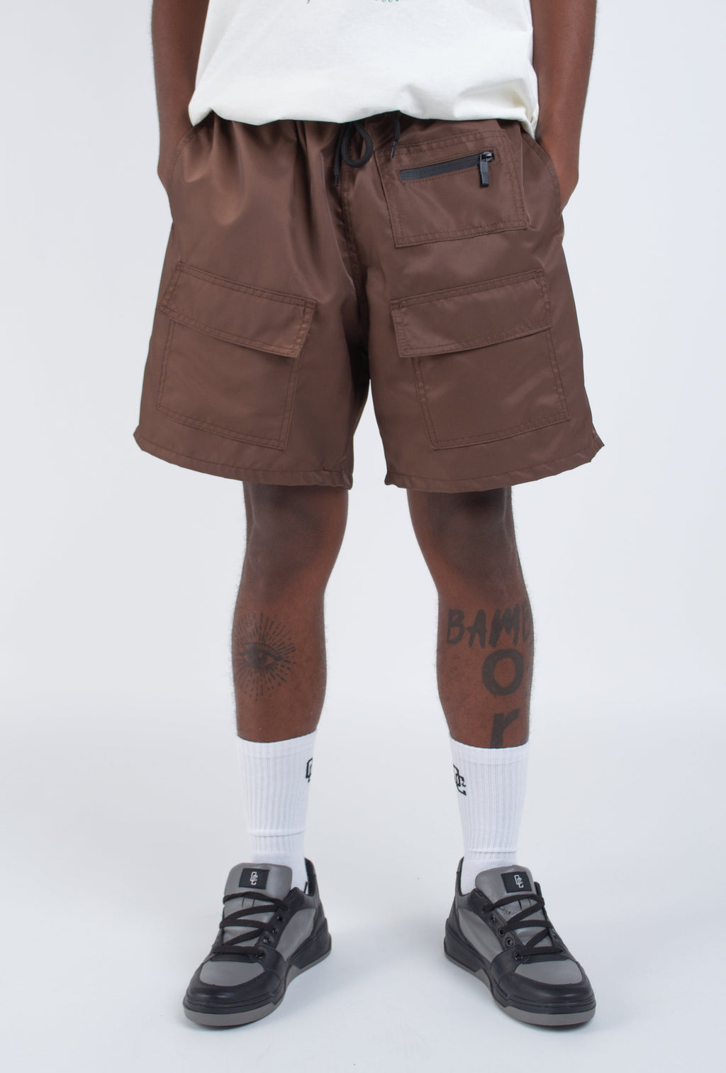 Shorts Heavy Cargo Basic Marrom