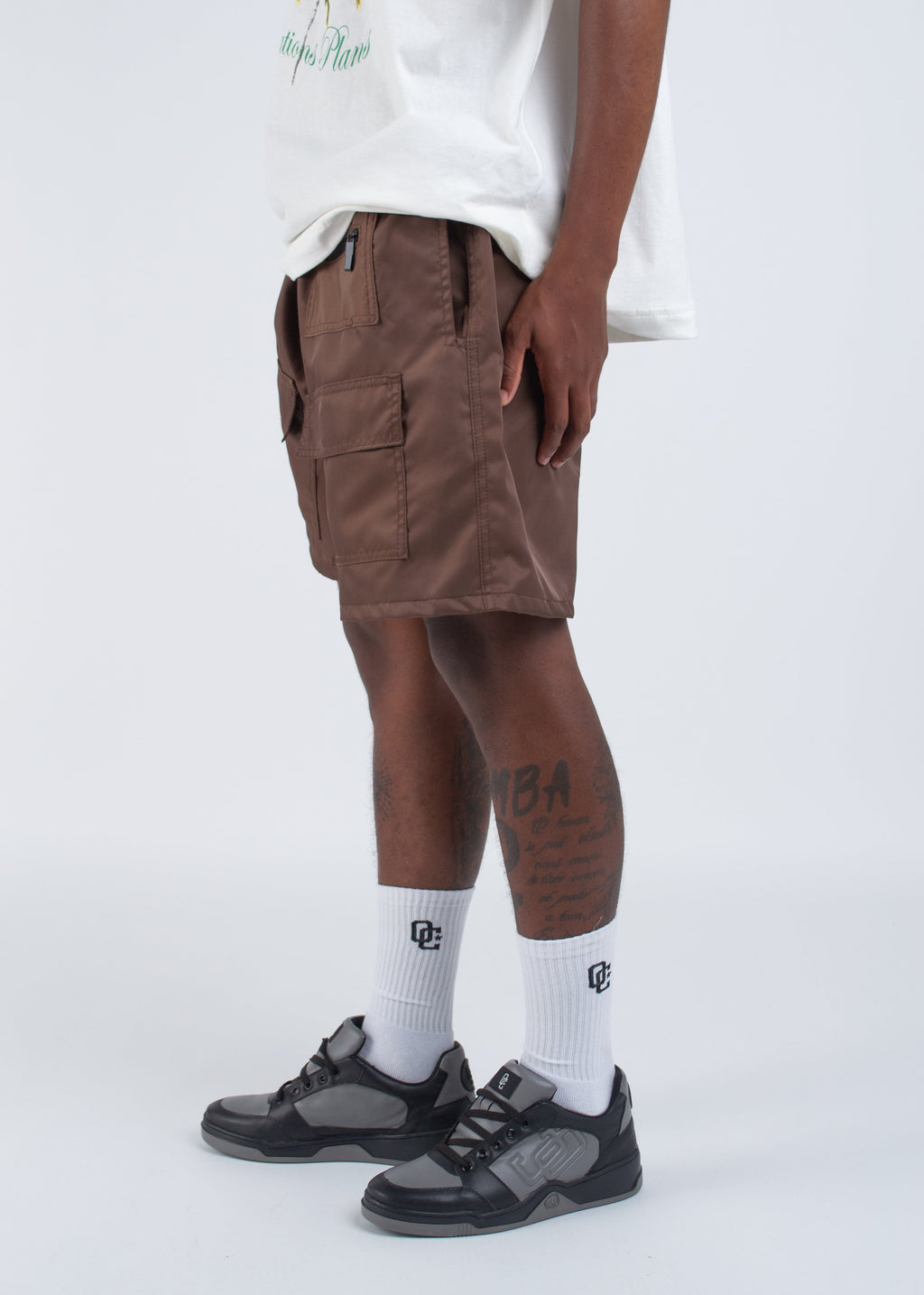 Shorts Heavy Cargo Basic Marrom