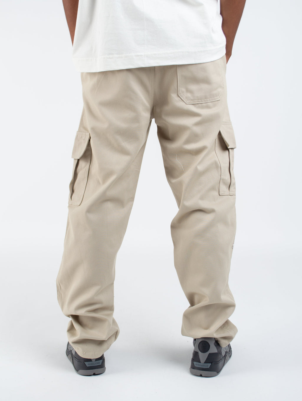 Calça Cargo Basics Bege