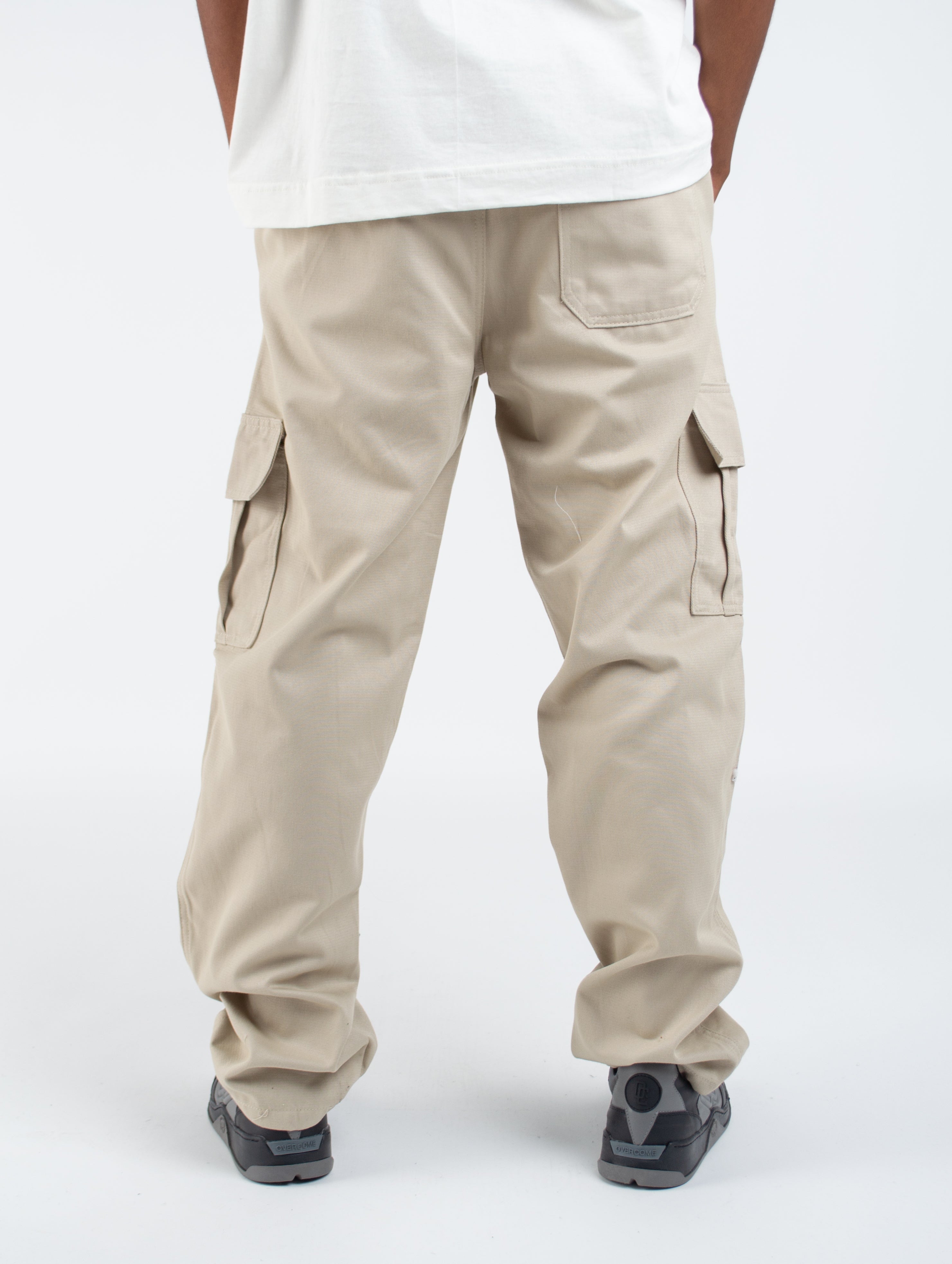 Calça Cargo Basics Bege