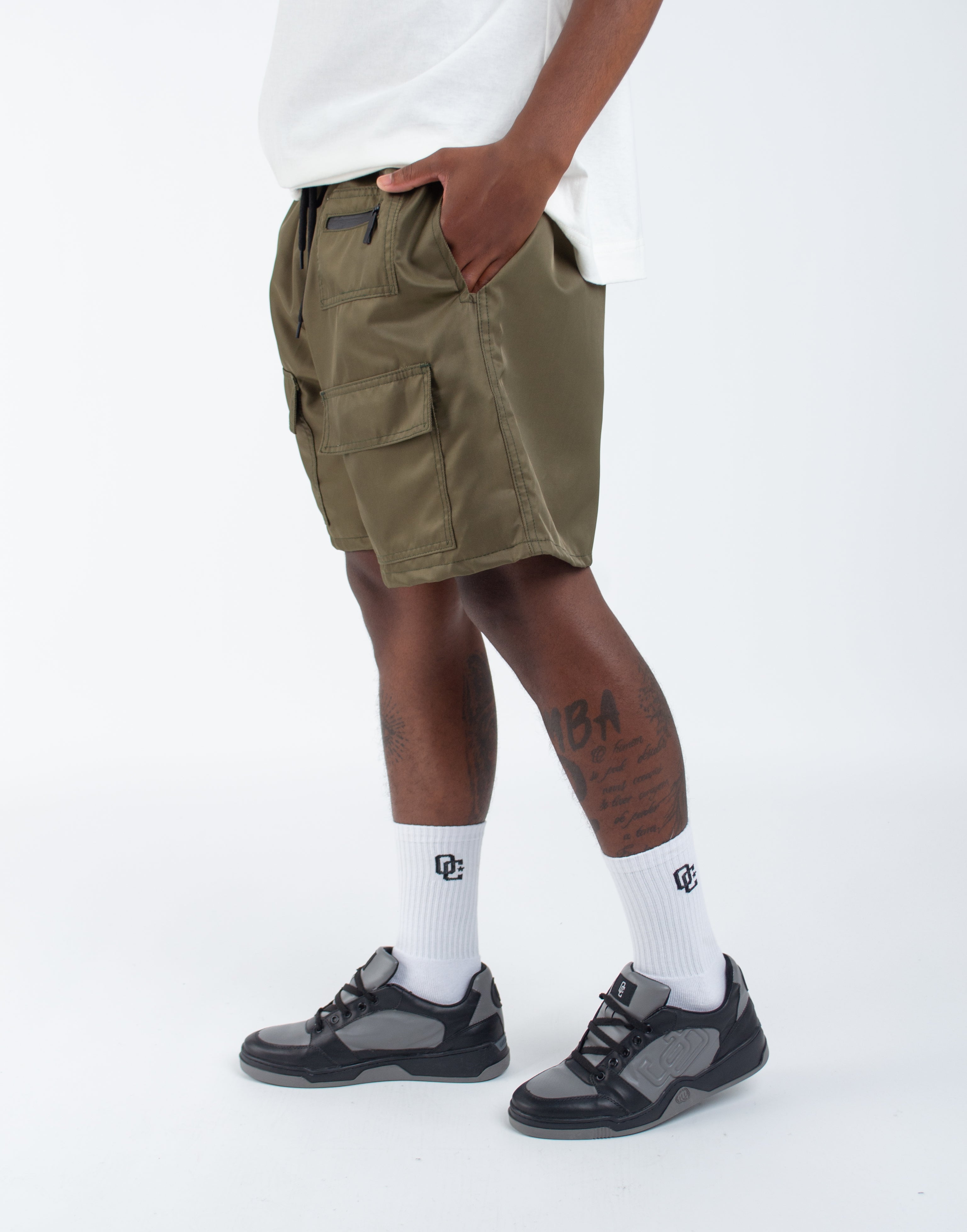 Shorts Heavy Cargo Basic Verde Militar