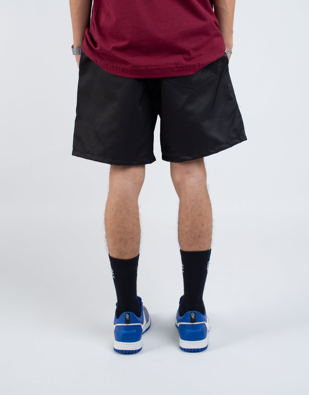 Shorts Heavy Cargo Basic Preta