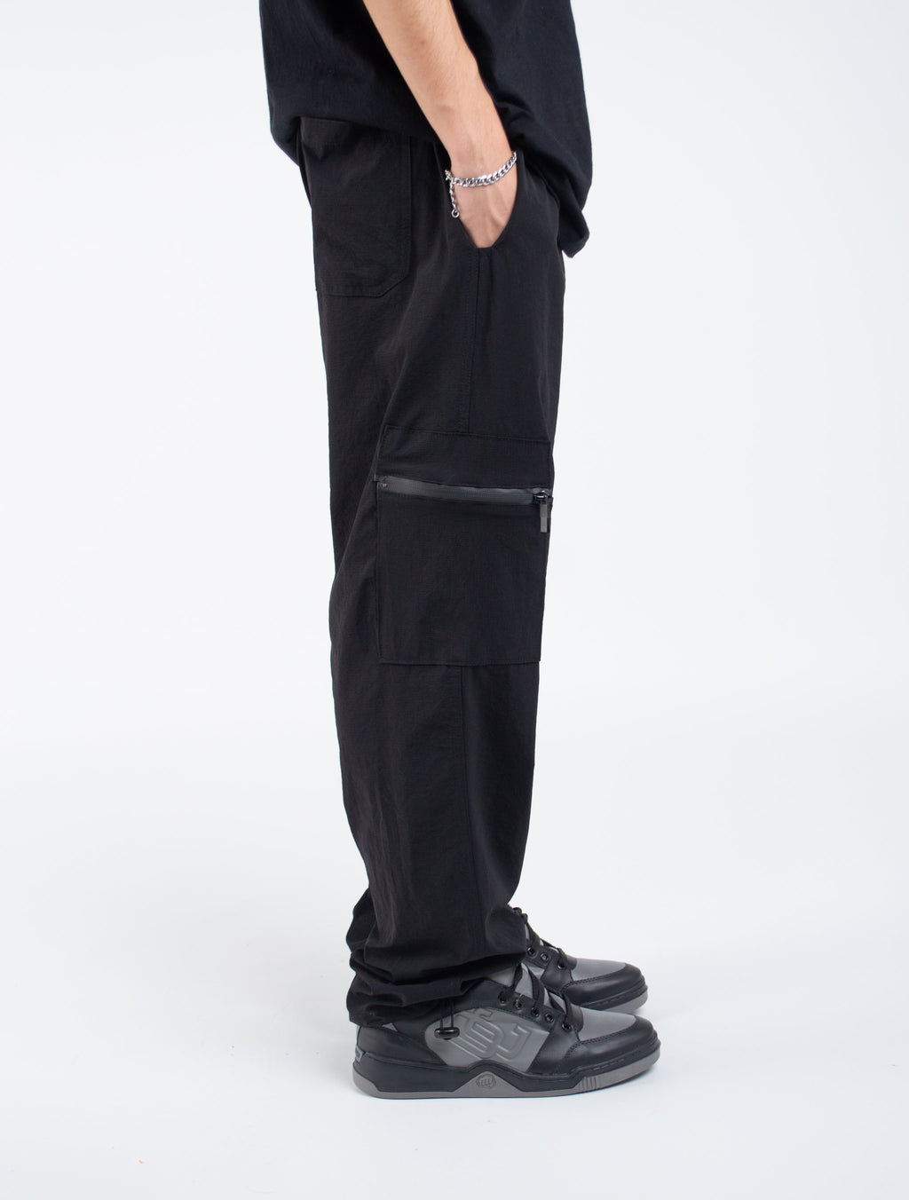 Calça Cargo Flex Preta