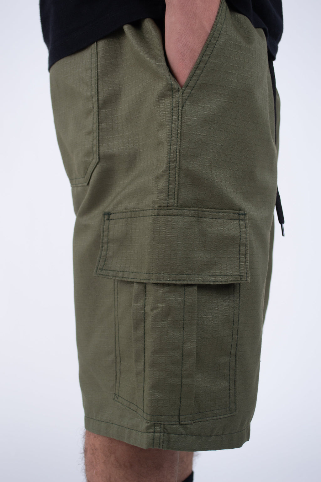 Bermuda Cargo Rip Stop Basic Verde